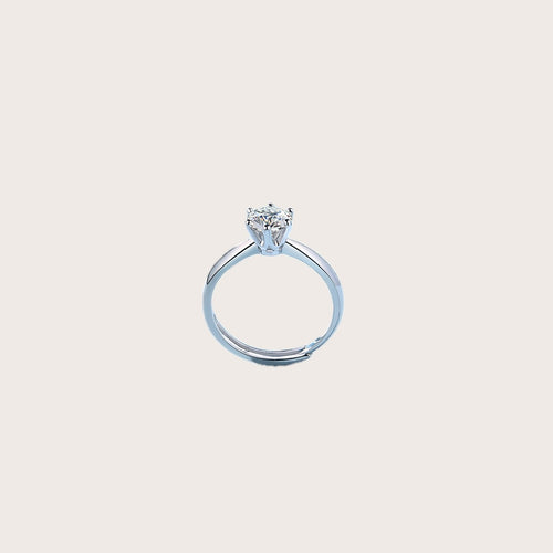 Classic 6-Prong Ring 5ct in 925 sterling silver