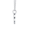 Aries Moissanite Zodiac Pendant Necklace in Sterling Silver