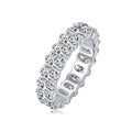 Nymph Oval-Cut Moissanite Oval Ring in Sterling Silver