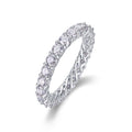 Rose Pear-Cut Moissanite Halo Ring in Sterling Silver
