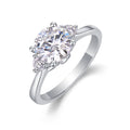 Starnight 2 Carat Moissanite Solitaire Ring in Sterling Silver