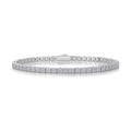 Sonata Moissanite Tennis Bracelet in Sterling Silver