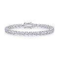 Grazia Moissanite Tennis Bracelet in Sterling Silver