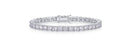 Chiardiluna Moissanite Tennis Bracelet in Sterling Silver