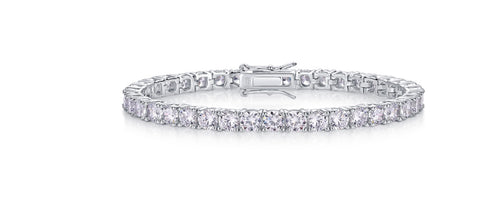Chiardiluna Moissanite Tennis Bracelet in Sterling Silver