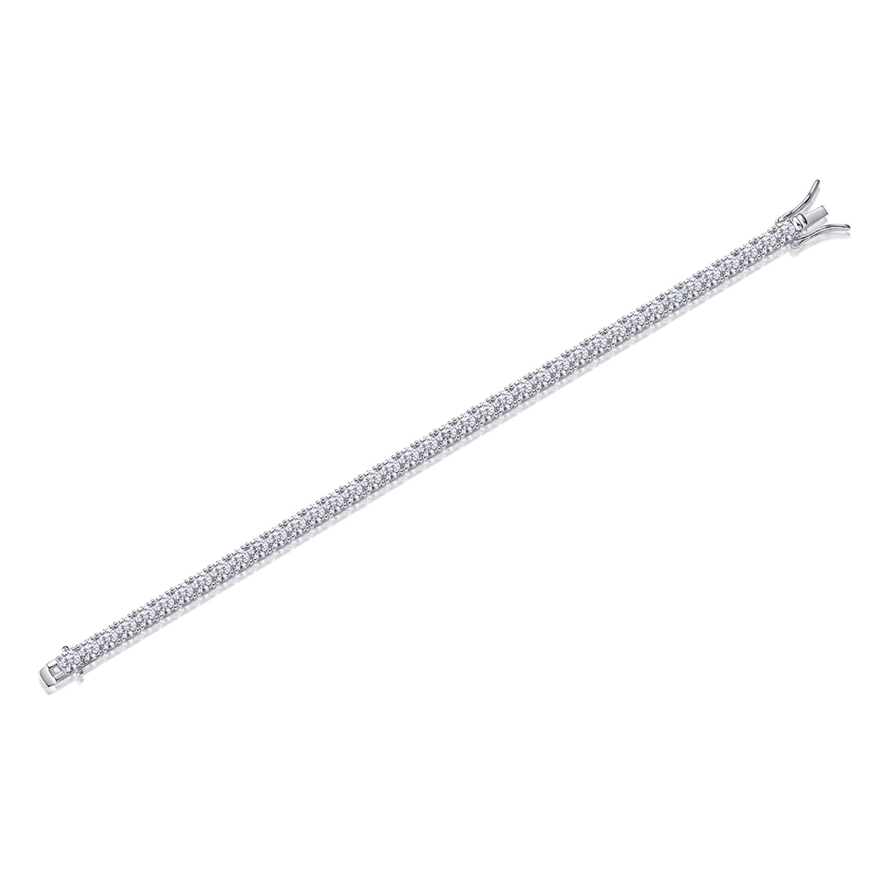 Chiardiluna Moissanite Tennis Bracelet in Sterling Silver