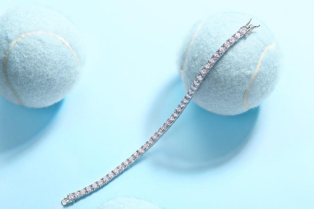 Chiardiluna Moissanite Tennis Bracelet in Sterling Silver
