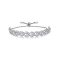 Oasi Moissanite Chain Bracelet in Sterling Silver