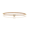 Miele Moissanite Tan Cord Bracelet