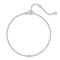 Astrolina Moissanite Chain Bracelet in Sterling Silver