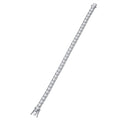 Bezella Moissanite Tennis Bracelet in Sterling Silver