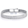 Tessuto Moissanite Bracelet in Sterling Silver