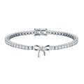 Fiocchino Moissanite Tennis Bracelet in Sterling Silver