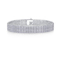 Lucente Moissanite Bracelet in Sterling Silver