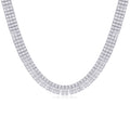 Alone Moissanite Bracelet in Sterling Silver