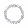 Alloro Moissanite Tennis Bracelet in Sterling Silver