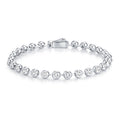 Sferica Moissanite Tennis Bracelet in Sterling Silver