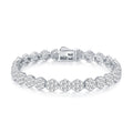 Alonata Moissanite Tennis Bracelet in Sterling Silver