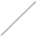 Ovalata Moissanite Tennis Bracelet in Sterling Silver
