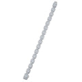 Tavolette Moissanite Tennis Bracelet in Sterling Silver