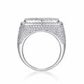 Royale Moissanite Men's Ring in S925 Sterling Silver