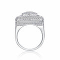 Emperor Moissanite Men's Ring in S925 Sterling Silver