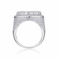 Vanguard Moissanite Men's Ring in S925 Sterling Silver
