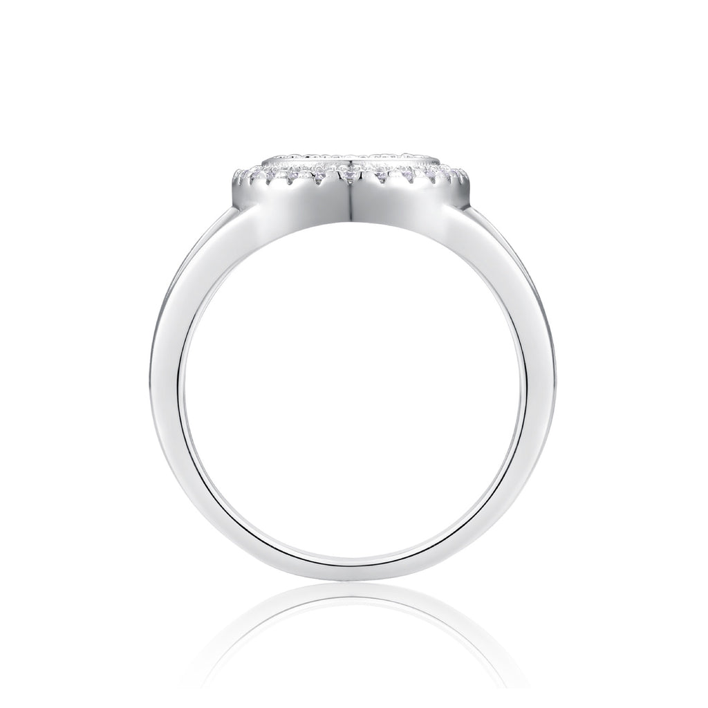 Nova Moissanite Men's Ring in S925 Sterling Silver