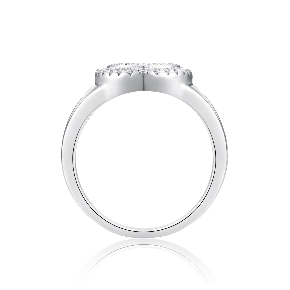Nova Moissanite Men's Ring in S925 Sterling Silver