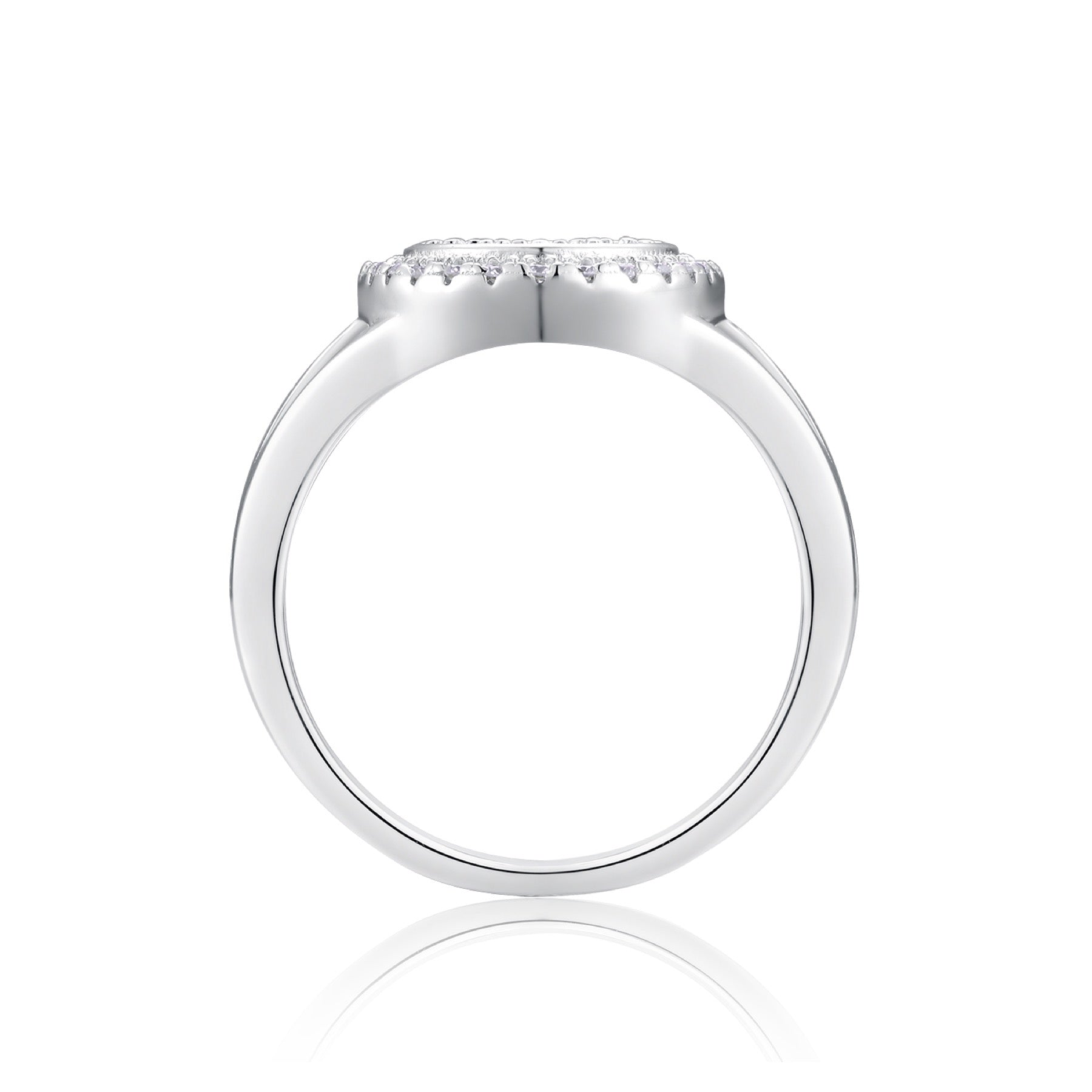 Nova Moissanite Men's Ring in S925 Sterling Silver