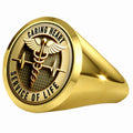 Caring Heart Medical Signet Ring Service of Life
