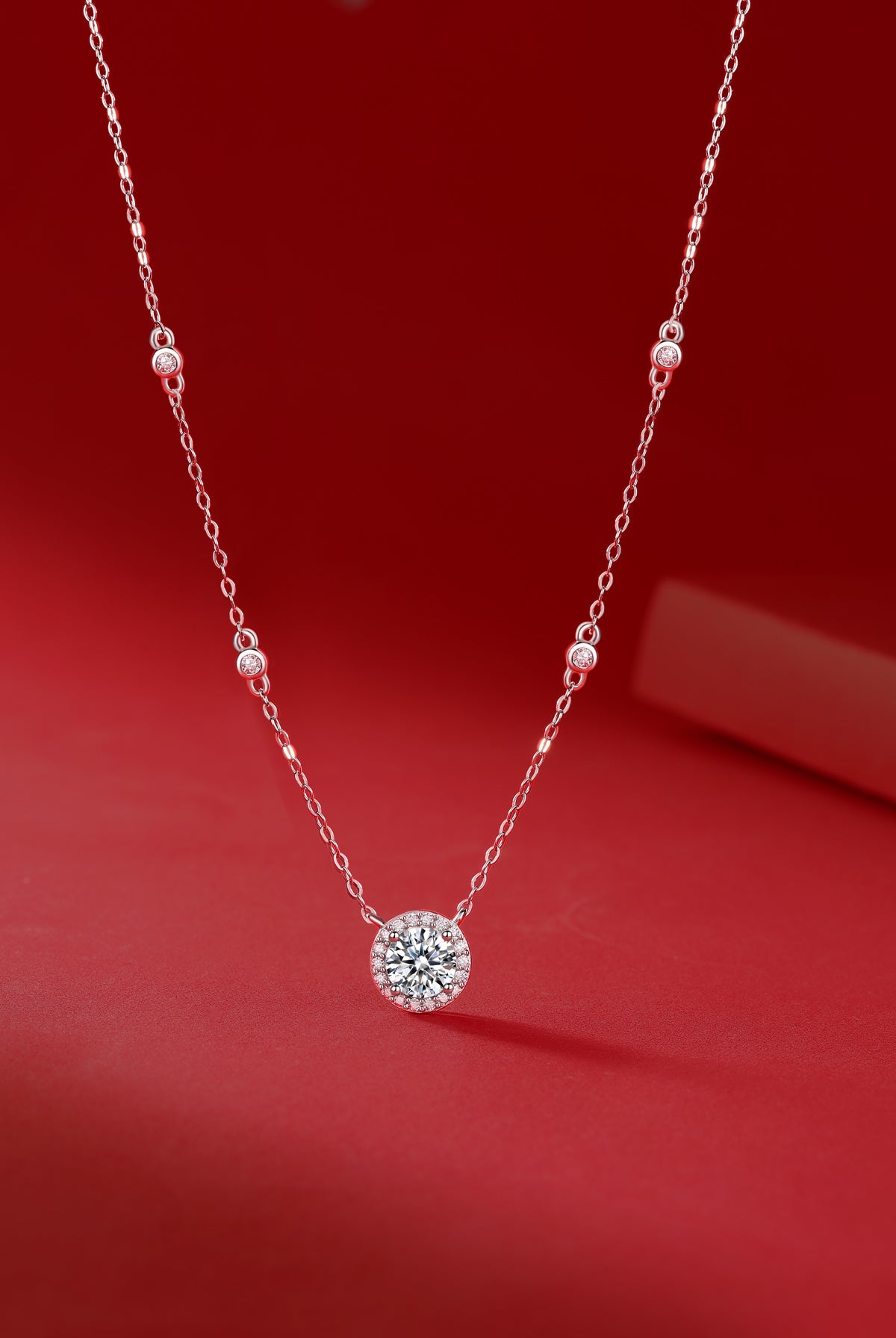 Stardust Pendant Necklace 2ct in 925 sterling silver